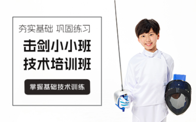 成都击剑小小班技术培训班