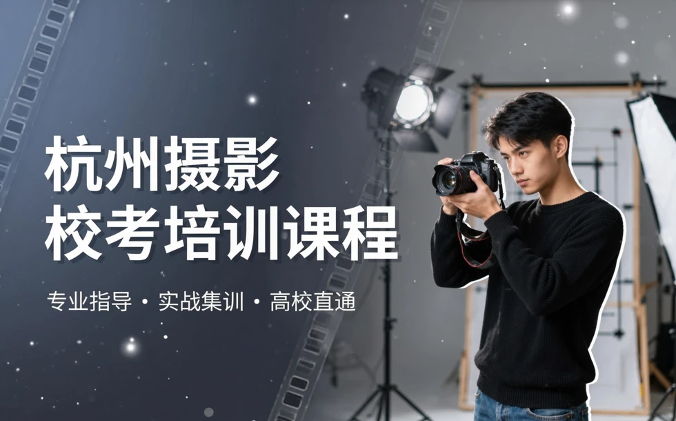 杭州摄影校考培训课程