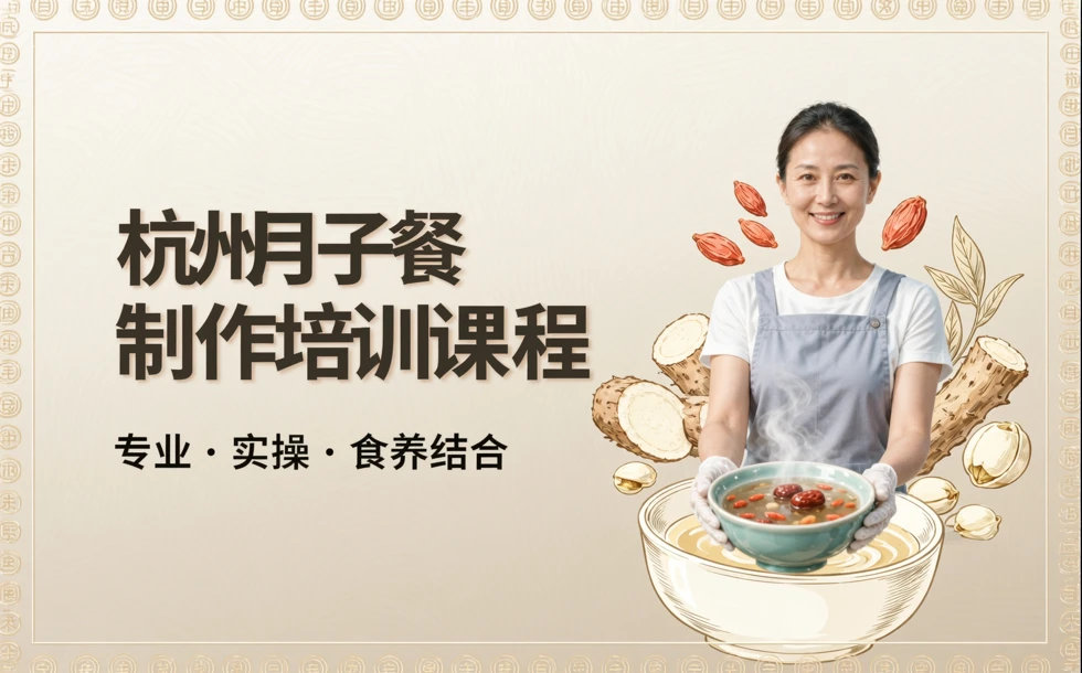 杭州月子餐制作培训课程