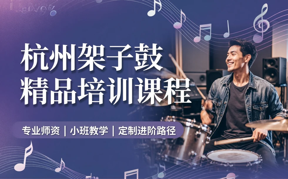 杭州架子鼓精品培训课程