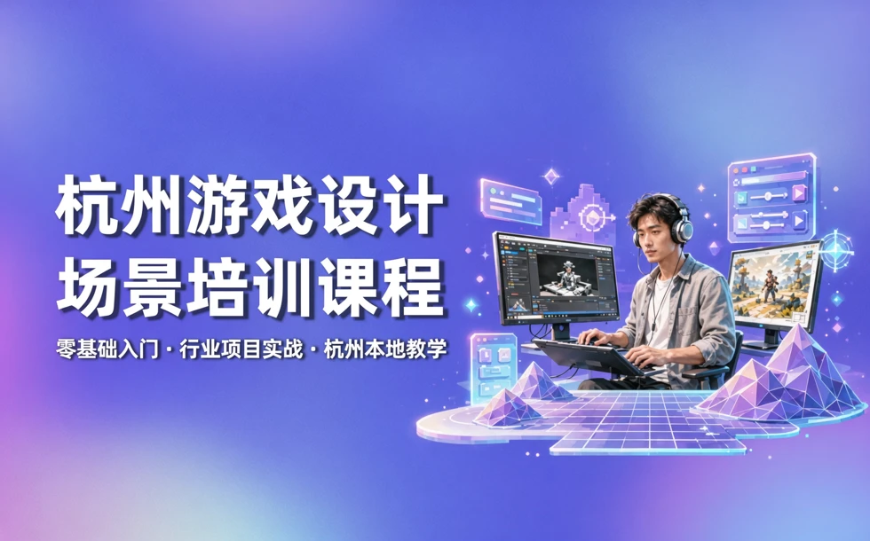 杭州游戏设计场景培训课程