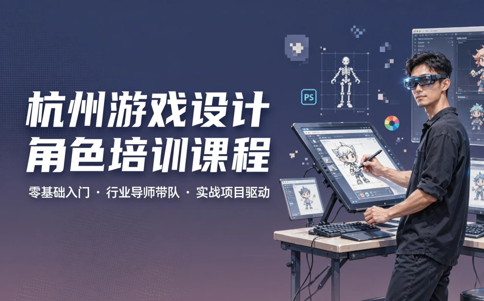 杭州游戏设计角色培训课程