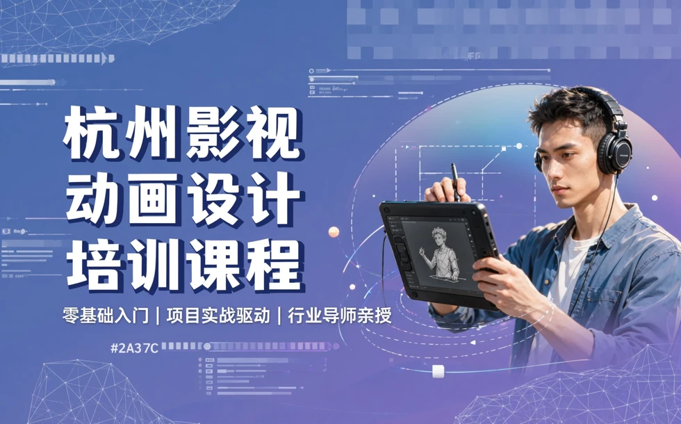杭州影视动画设计培训课程