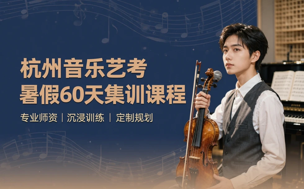 杭州音乐艺考暑假60天集训课程