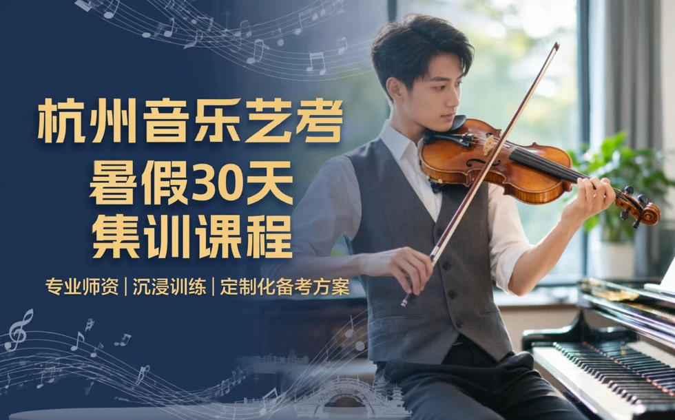 杭州音乐艺考暑假30天集训课程