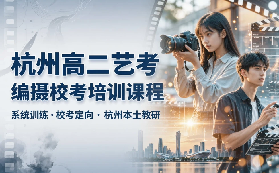 杭州高二艺考编摄校考培训课程