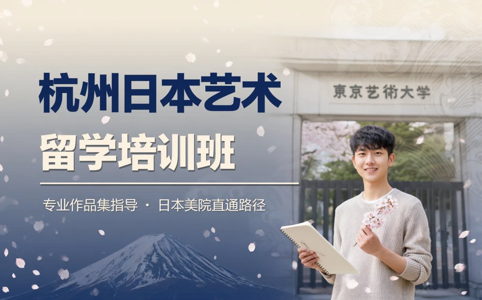 杭州日本艺术留学培训班