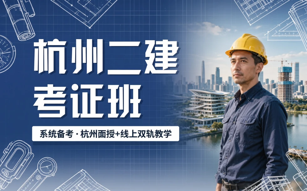 杭州二级建造师考证培训班