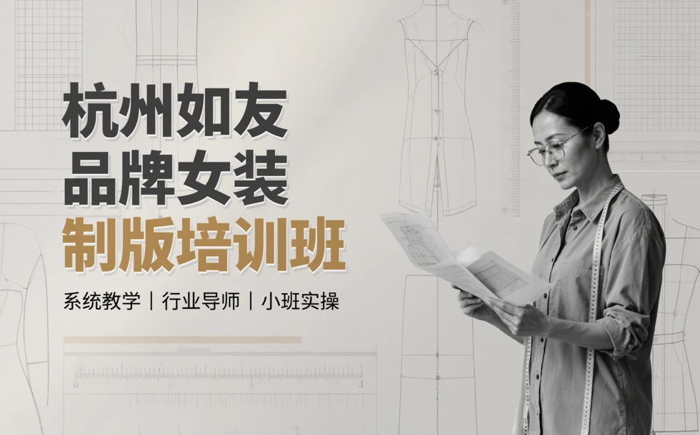 杭州如友品牌女装制版培训班