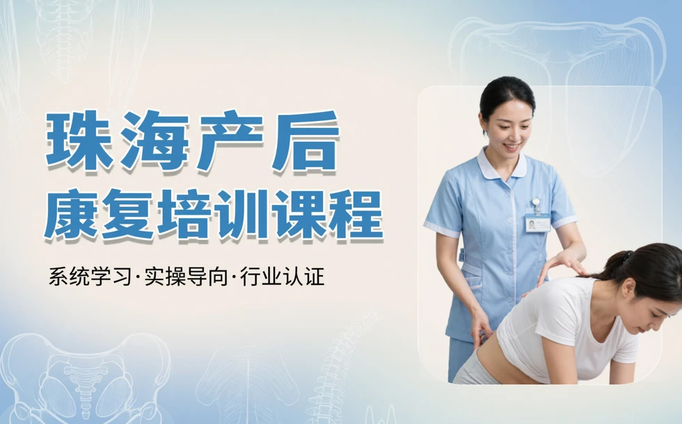 珠海产后康复培训课程