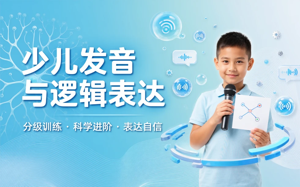 少儿发音和逻辑认知表达等级课程