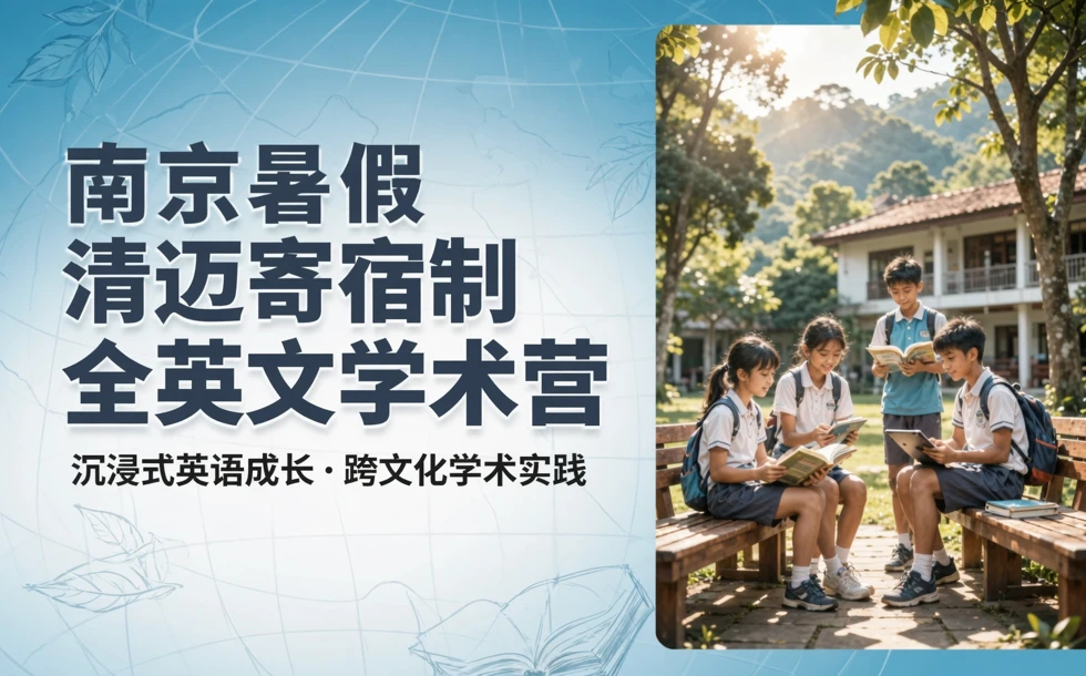 南京暑假清迈寄宿制全英文学术营