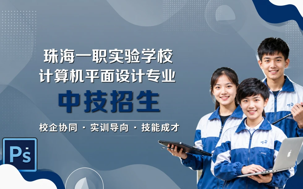 珠海一职实验学校计算机平面设计专业中技招生