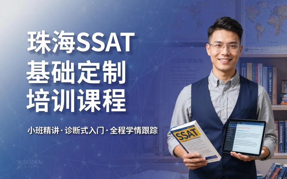 珠海SSAT基础定制培训课程