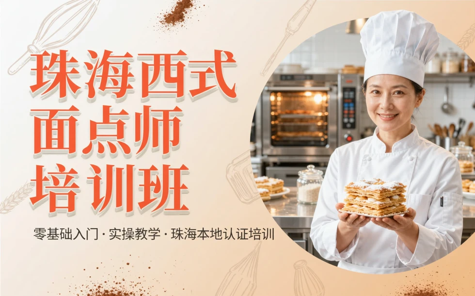 珠海西式面点师培训班