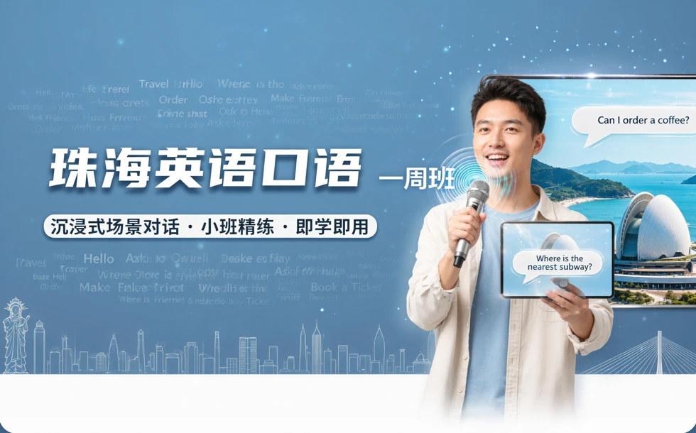 珠海英语口语一周班