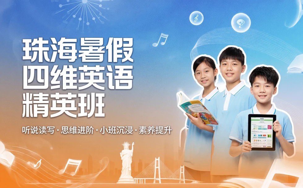 珠海暑假四维英语精英班