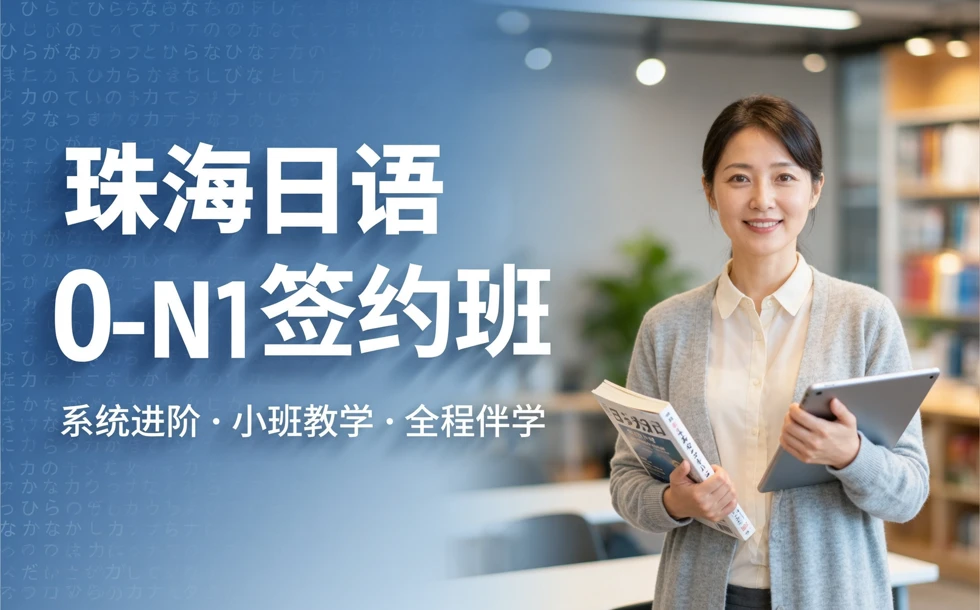 珠海日语0-N1签约培训班