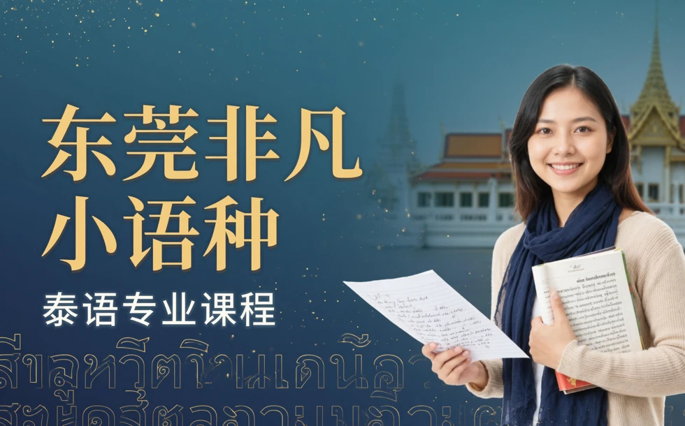 东莞非凡小语种泰语专业课程