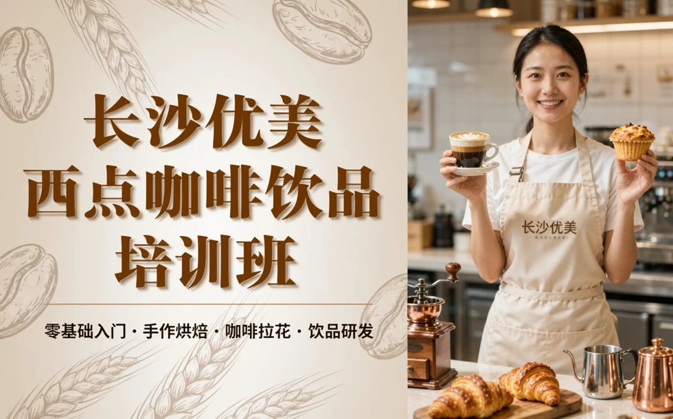 长沙优美西点咖啡饮品培训班