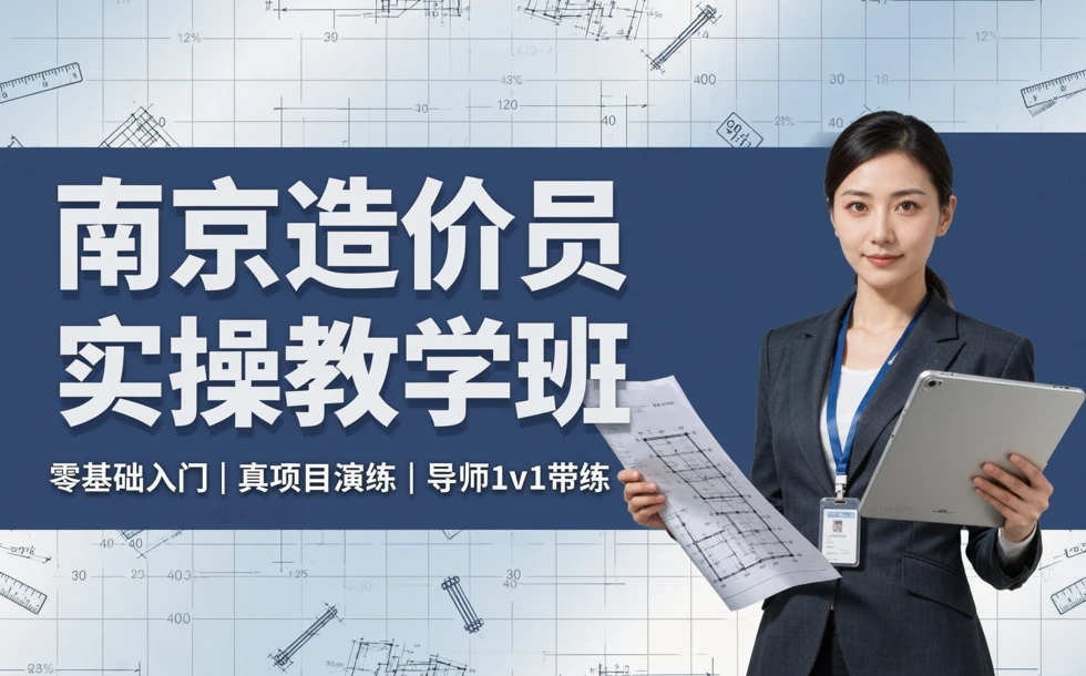 南京造价员实操教学班
