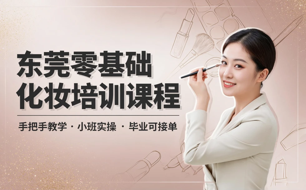 东莞零基础化妆培训课程