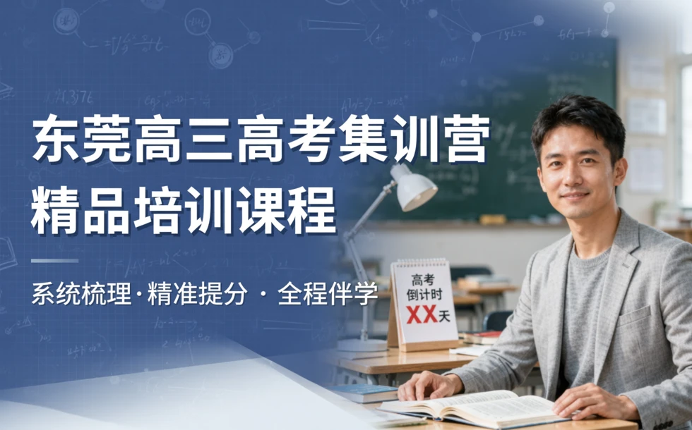 东莞高三高考集训营精品培训课程