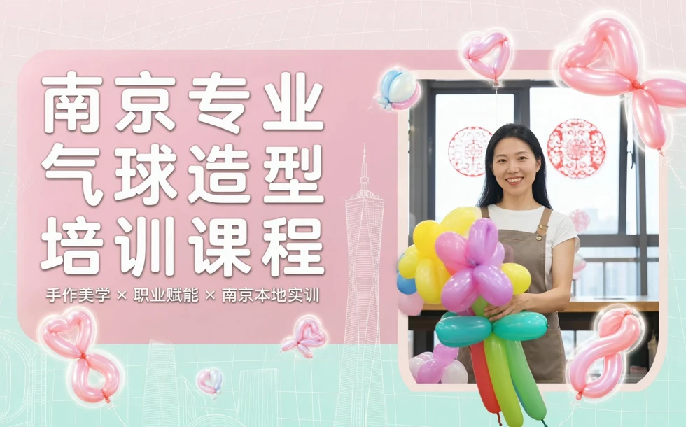 南京专业气球造型培训课程