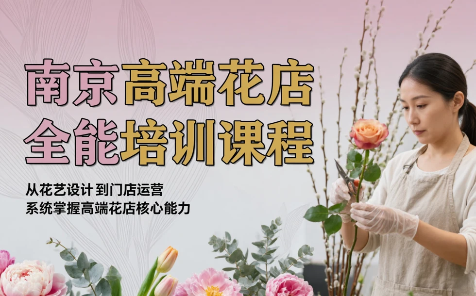 南京高端花店全能培训课程