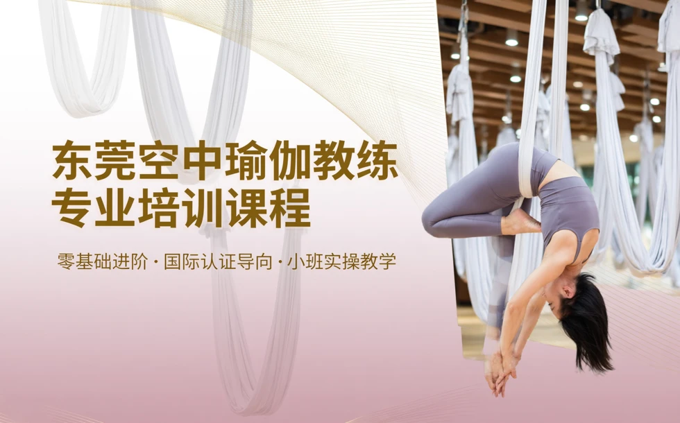 东莞空中瑜伽教练专业培训课程