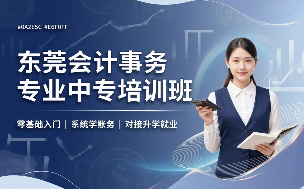 东莞会计事务专业中专培训班