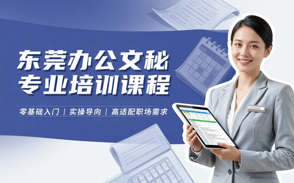 东莞办公文秘专业培训课程