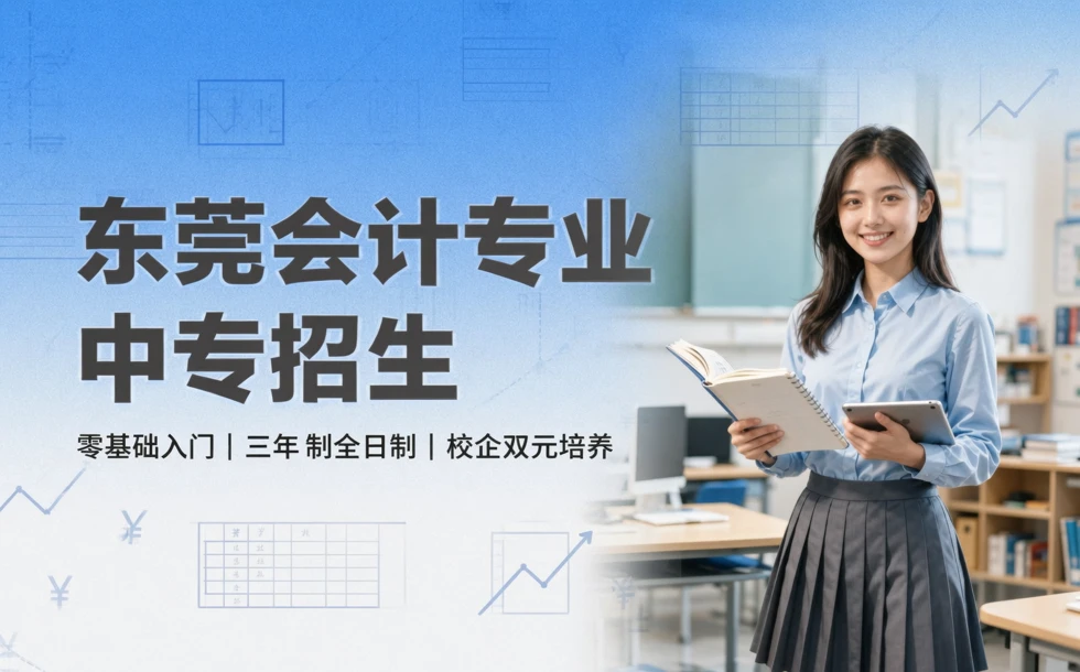 东莞会计专业中专招生