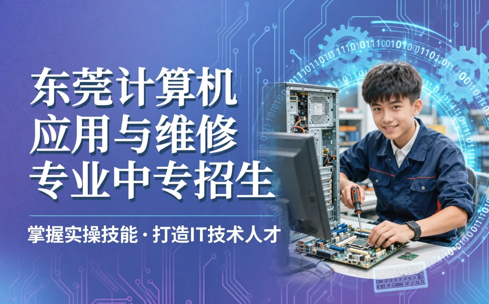 东莞计算机应用与维修专业中专招生
