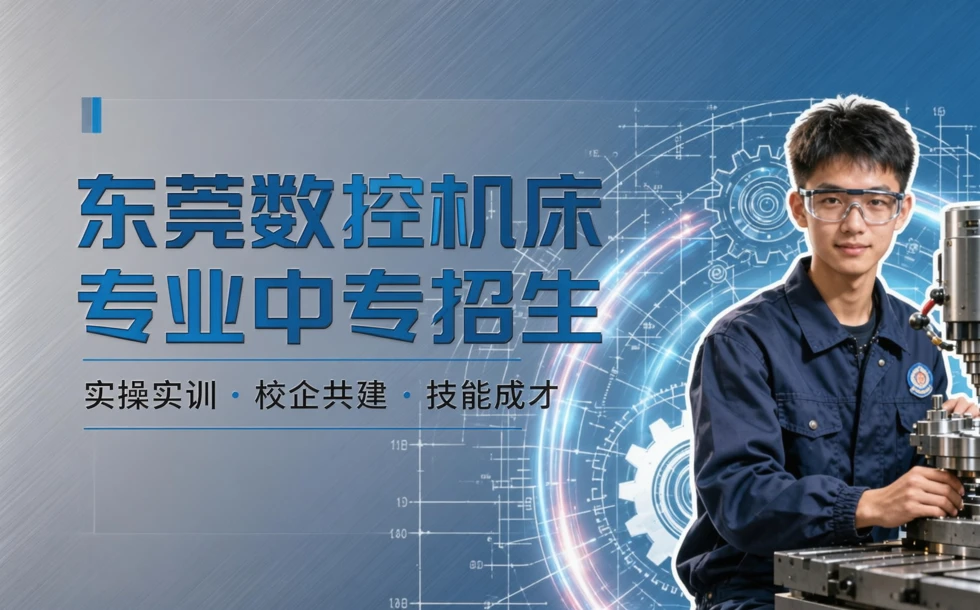 东莞数控机床专业中专招生