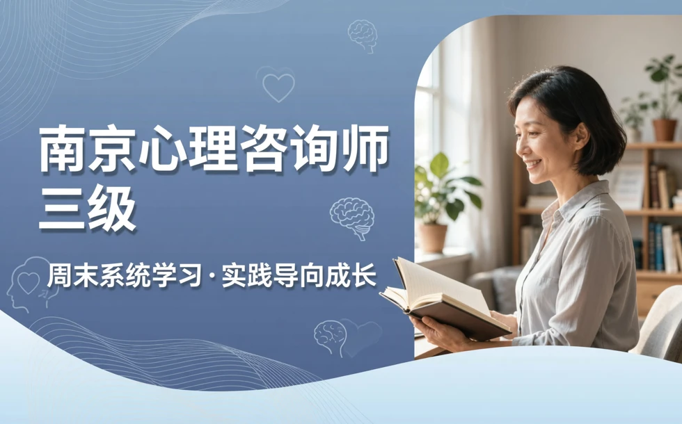 南京心理咨询师三级培训周末班