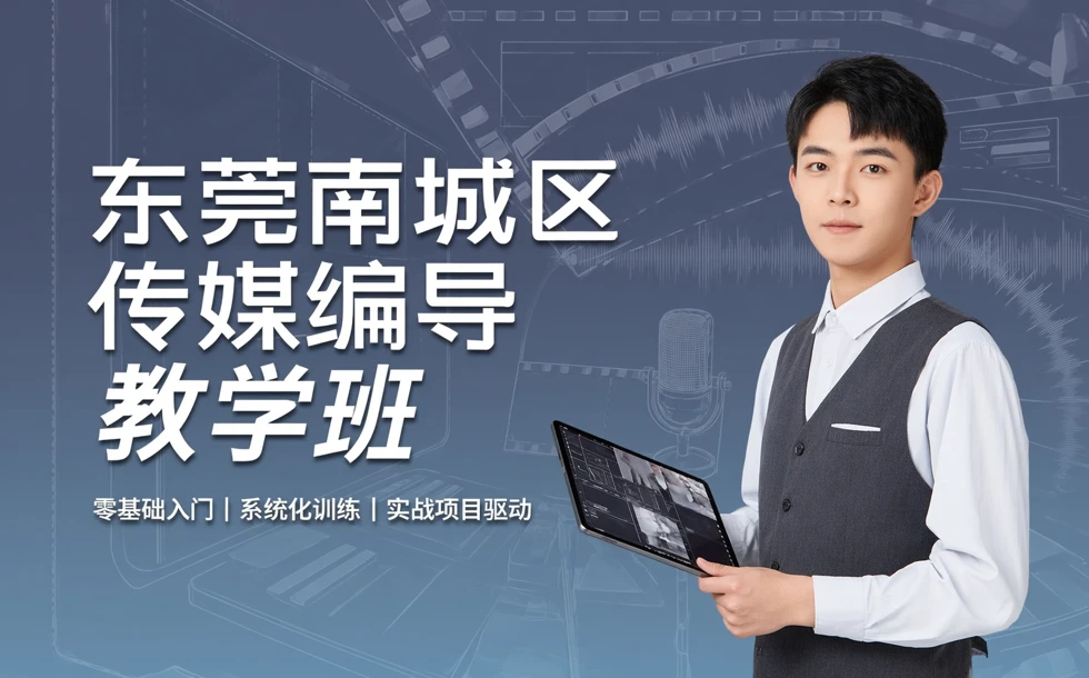 东莞南城区传媒编导教学班