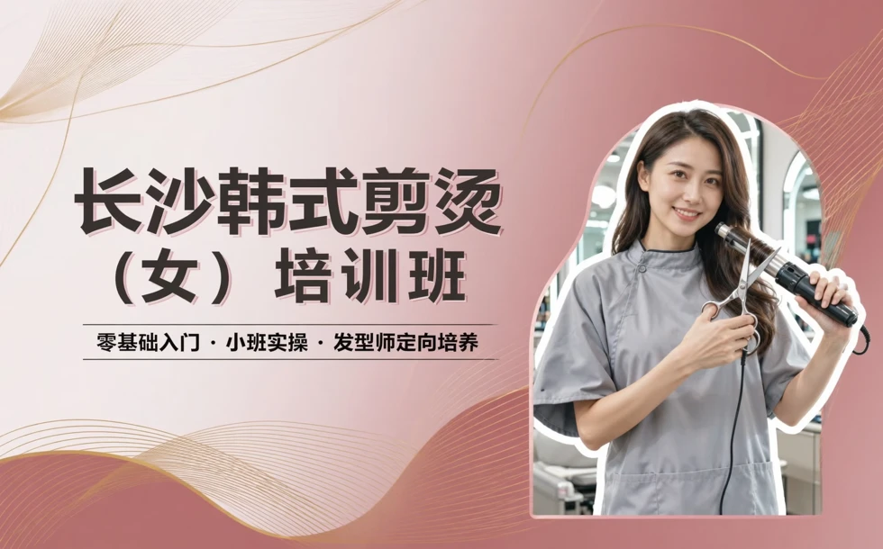长沙韩式剪烫（女）培训班