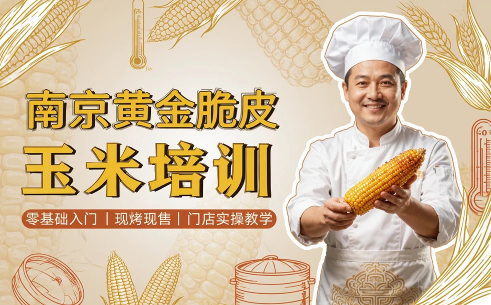 南京黄金脆皮玉米培训