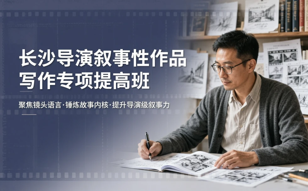 长沙导演叙事性作品写作专项提高班