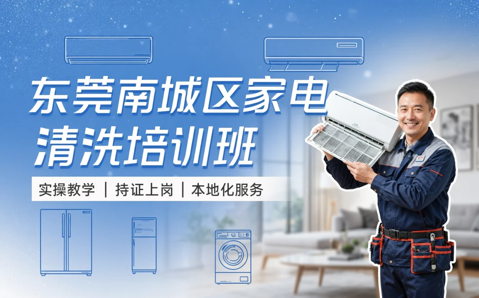 东莞南城区家电清洗培训班