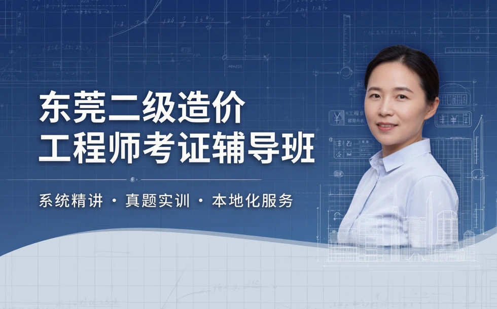 东莞二级造价工程师考证辅导班