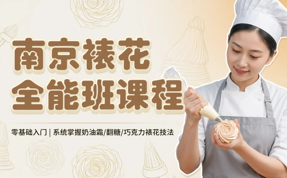 南京裱花全能班课程