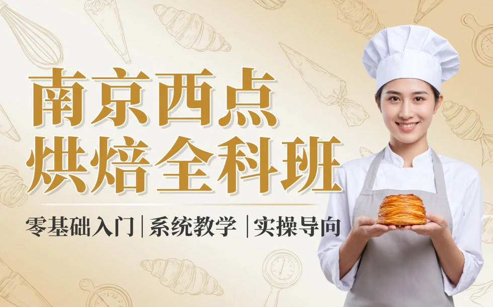 南京西点烘焙全科班