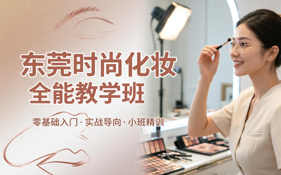 东莞时尚化妆全能教学班