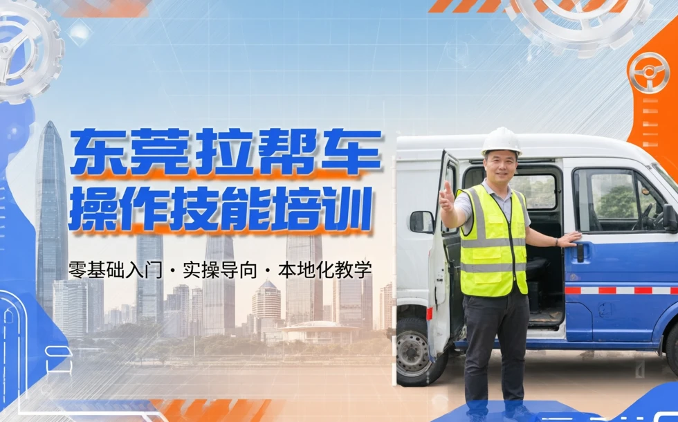 东莞拉帮车操作技能培训