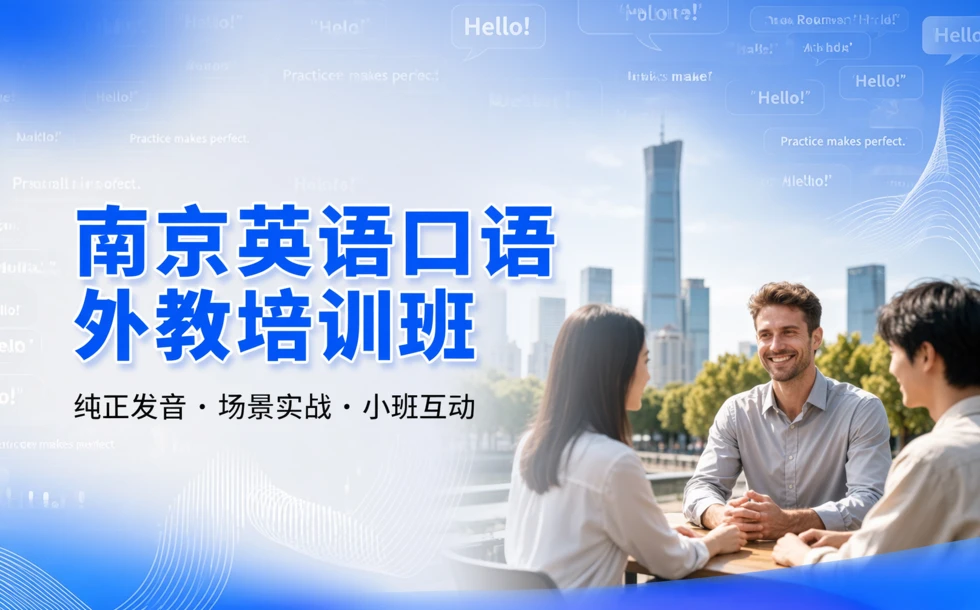 南京英语口语外教培训班