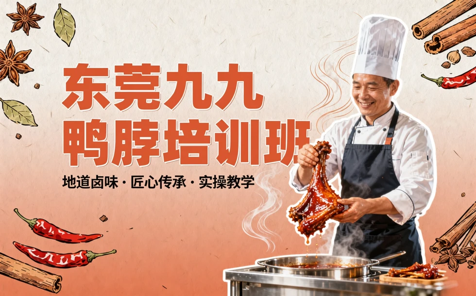 东莞九九鸭脖培训班