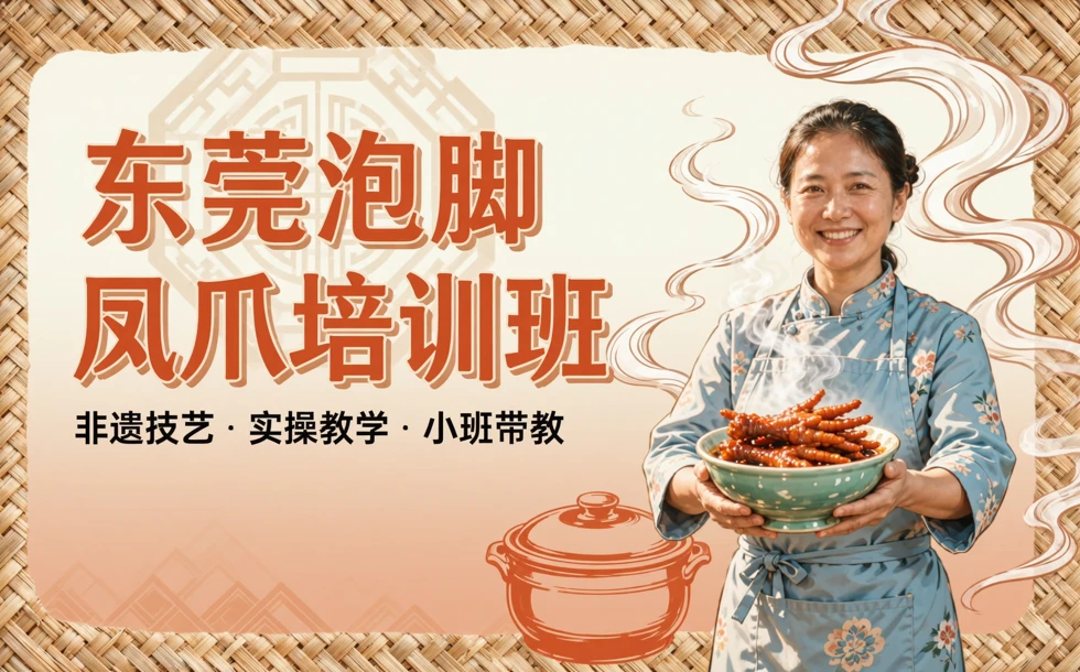 东莞泡脚凤爪培训班