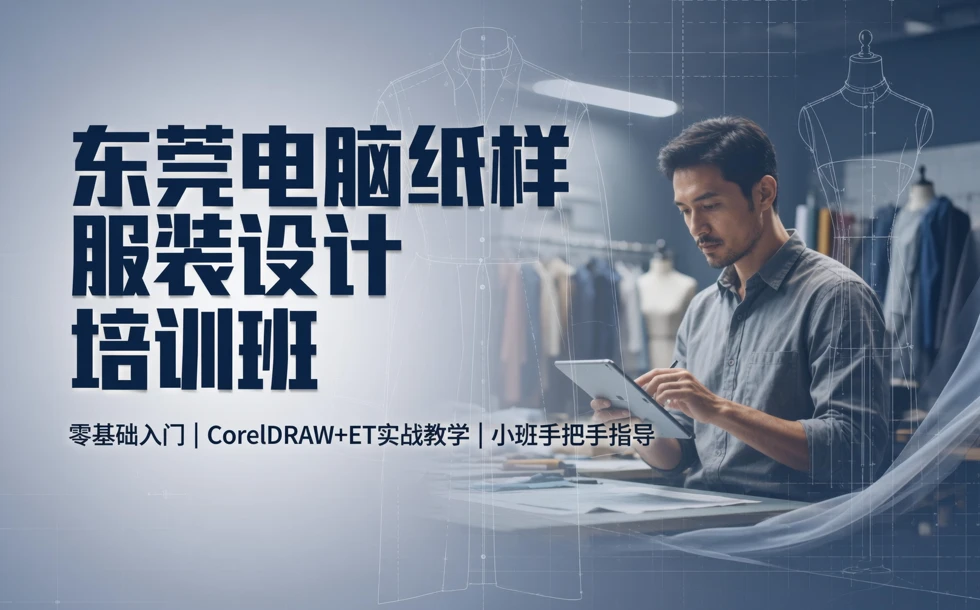 东莞电脑纸样服装设计培训班